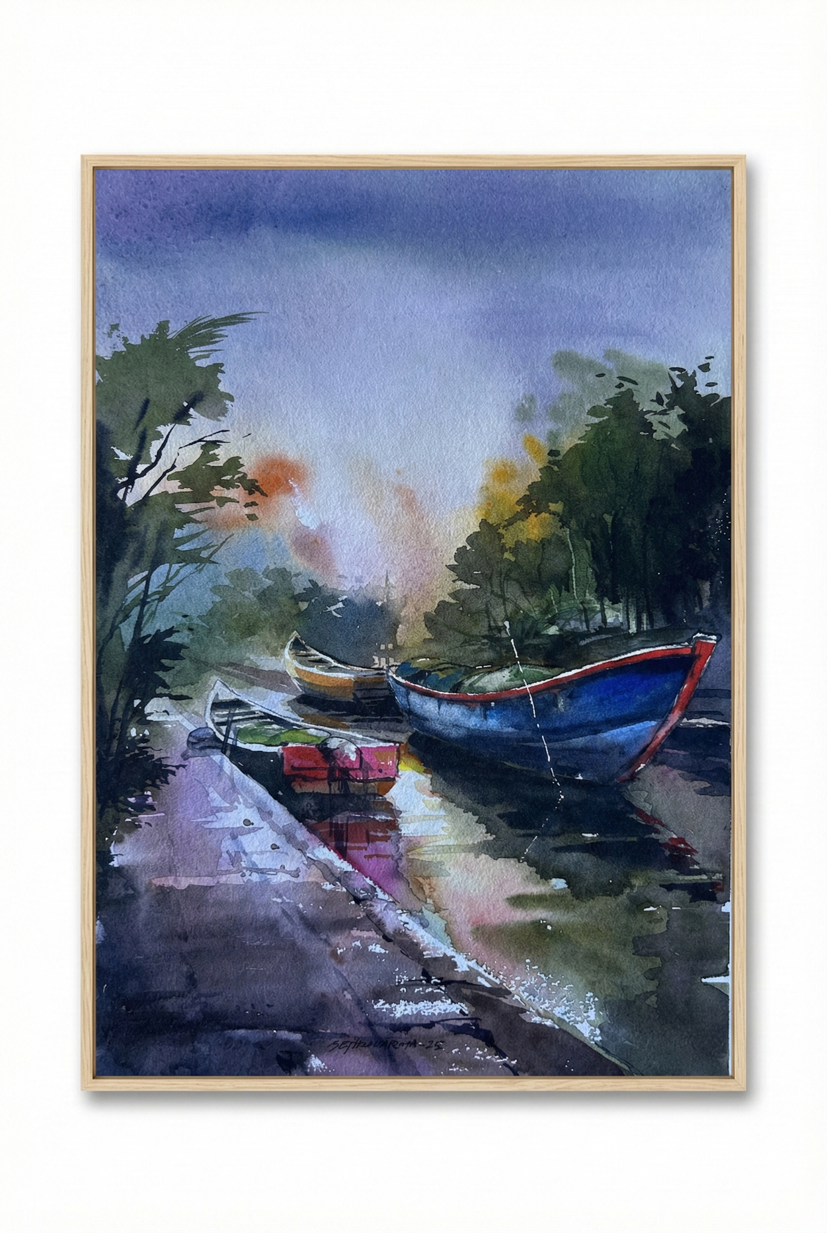 An Evening Walk II — Afterglow