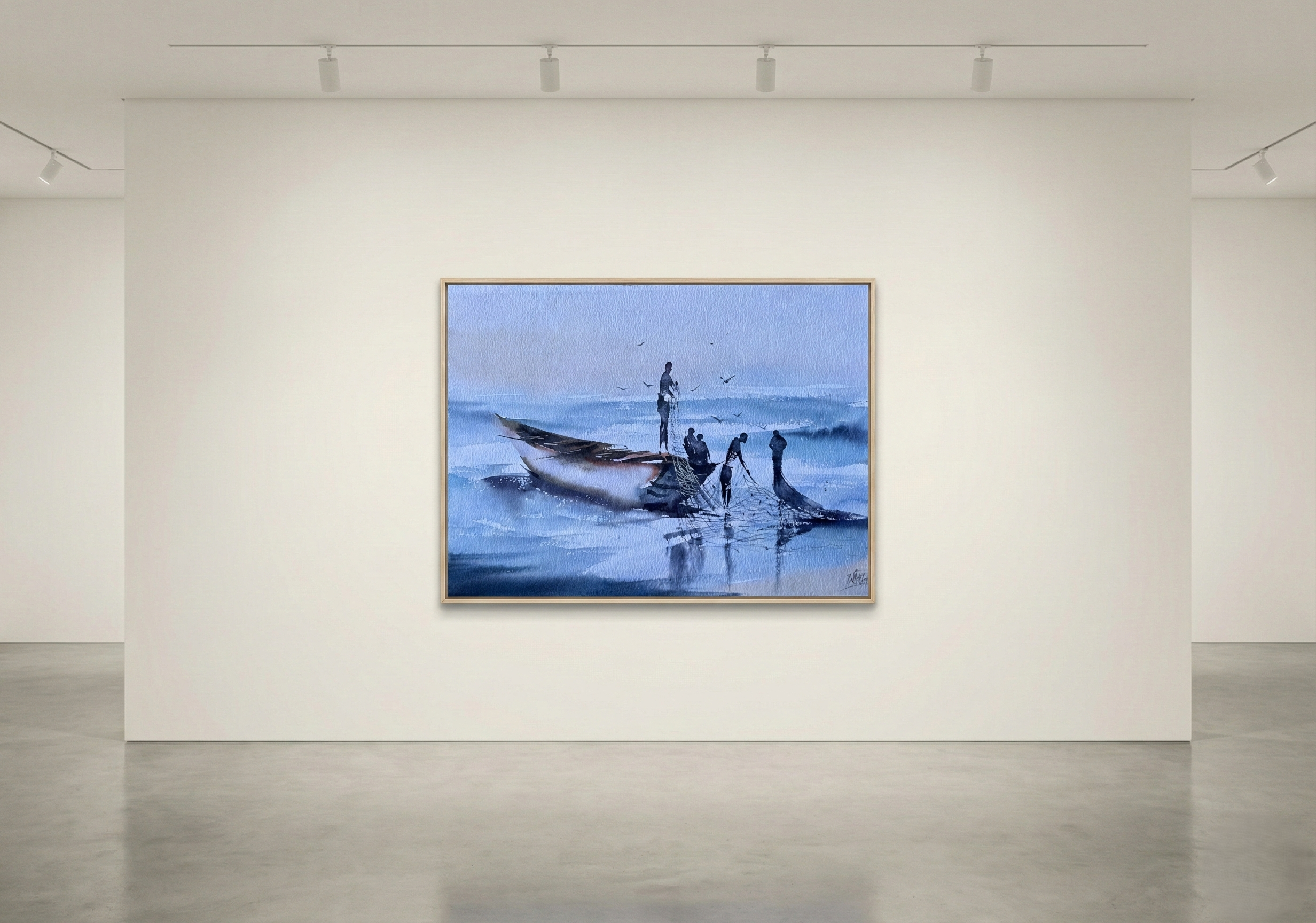 Fisherman & Sea — Holding the Horizon