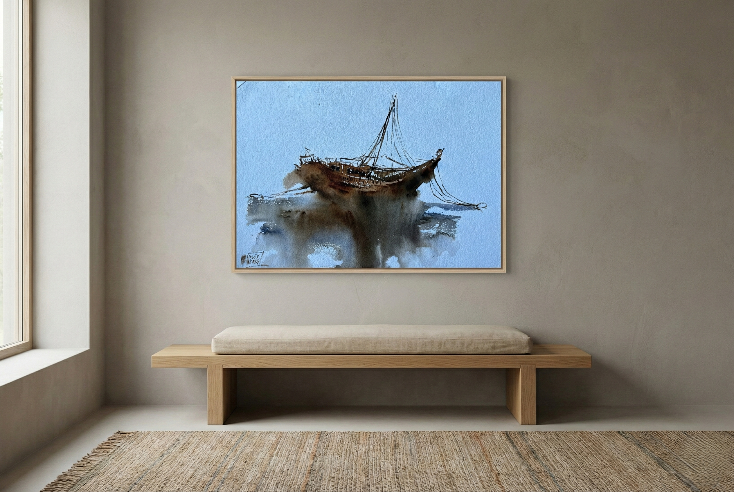 The Waiting Vessel — Held in Still Water