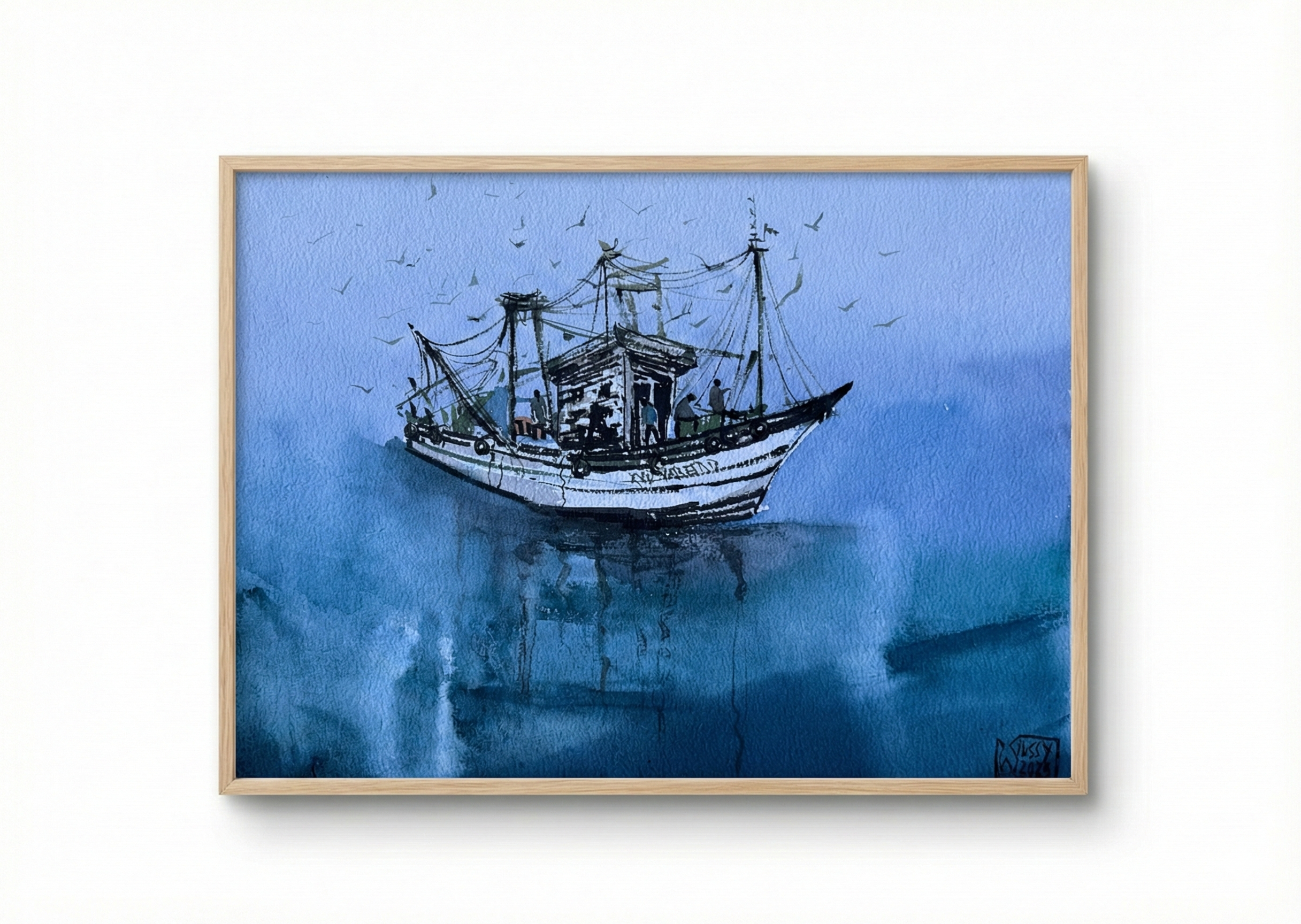 Fishing at Sea — Open Water