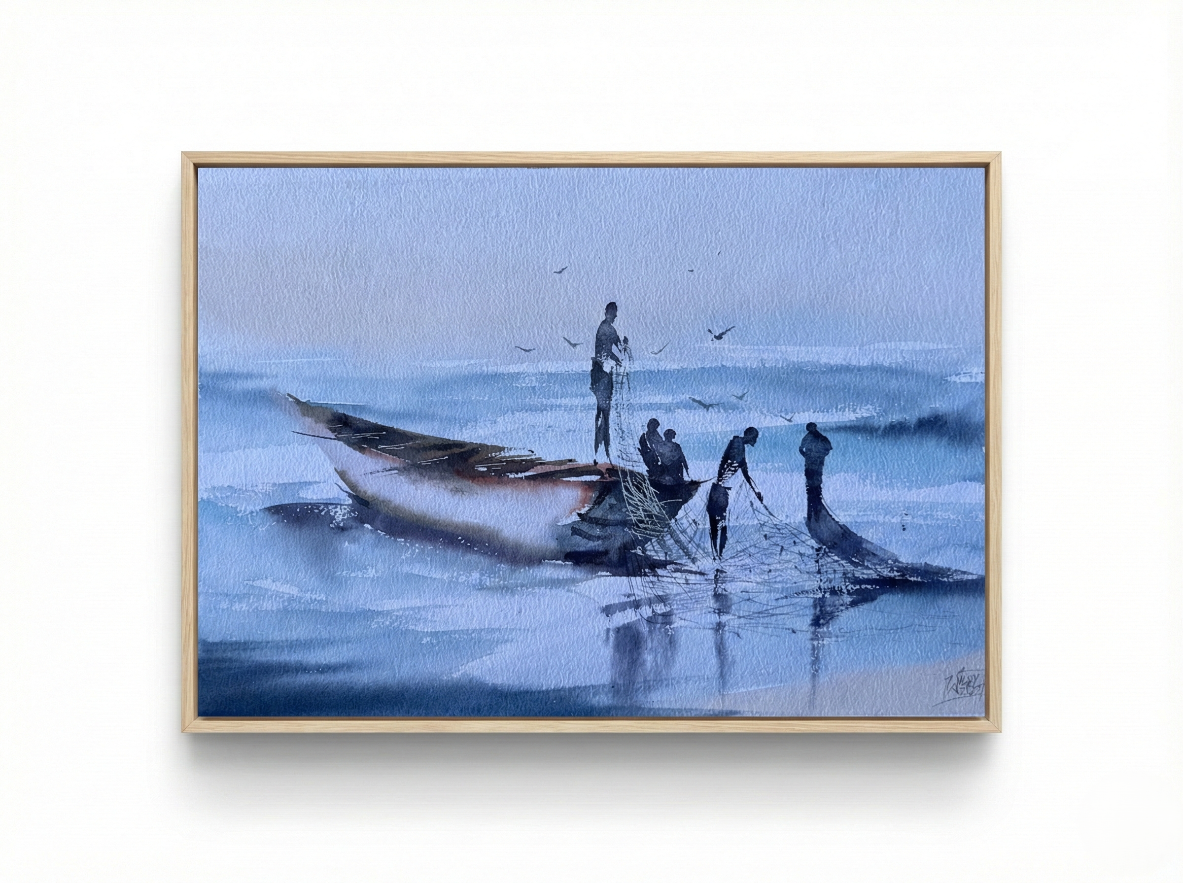 Fisherman & Sea — Holding the Horizon