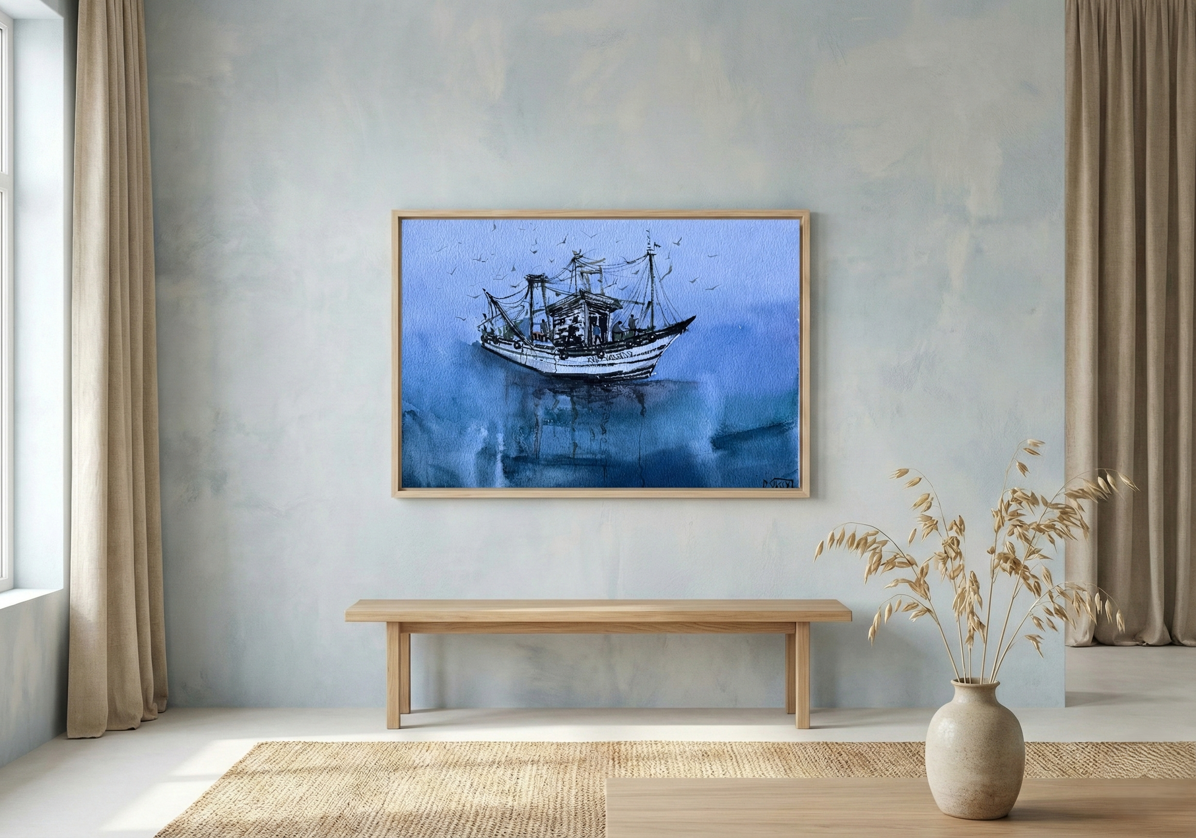 Fishing at Sea — Open Water