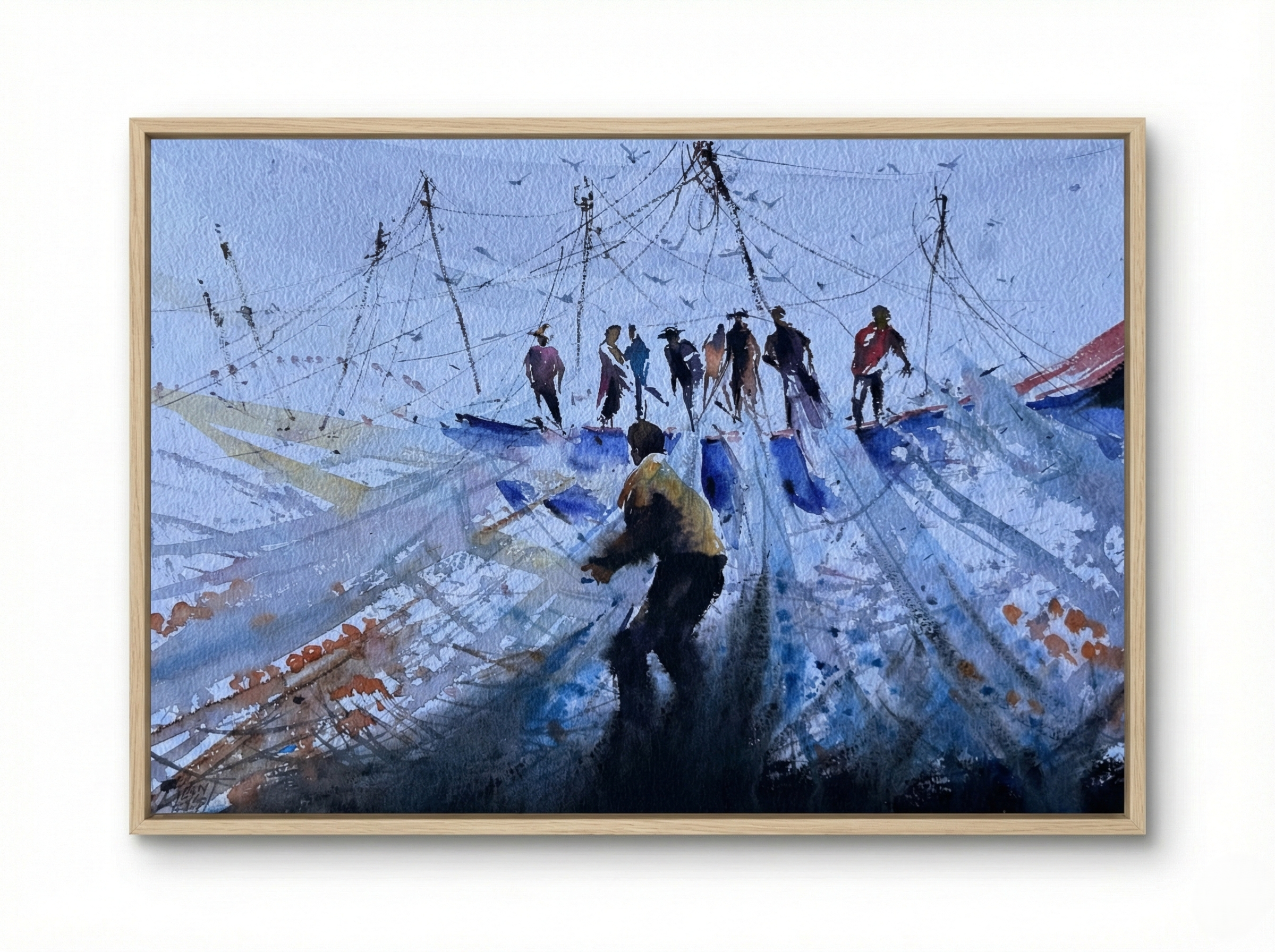 Fishing Net — Tension Study