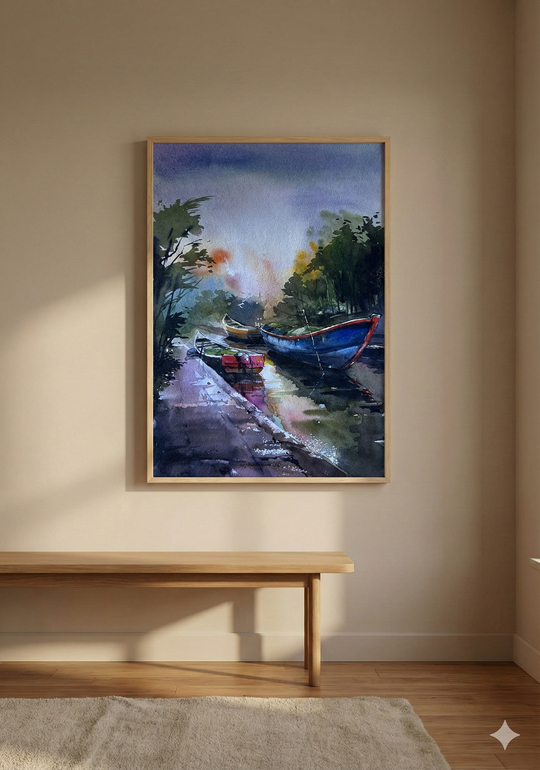 An Evening Walk II — Afterglow